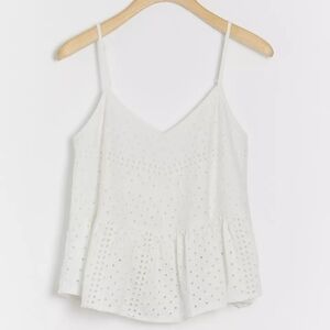 NWT Anthropologie Dede Eyelet Swing Tank